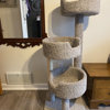 New Cat Condos 45 Inch Cat Tree - Multi-Level Scratching Post With 3 Perches